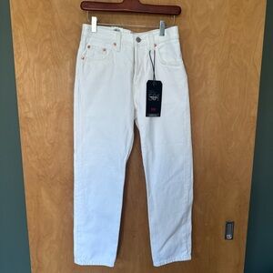 Levi's Women's cropped premium 501 Jeans